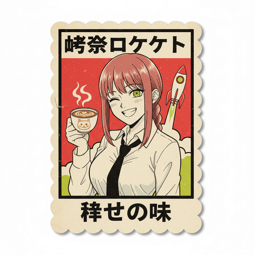 Retro Japanese Matchbox - Happy