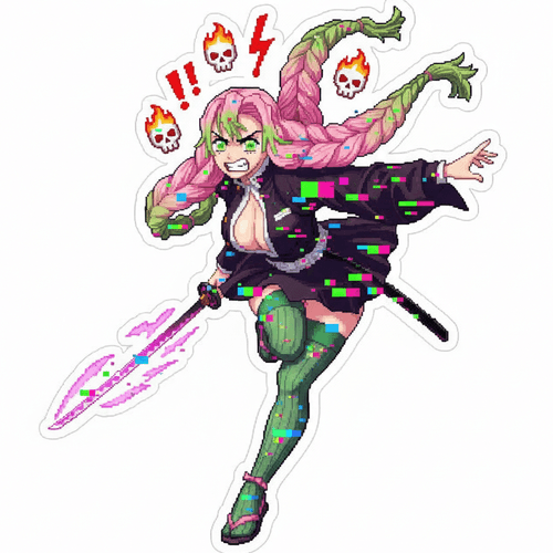 Pixel Art - Angry