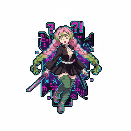 Pixel Art - Confused