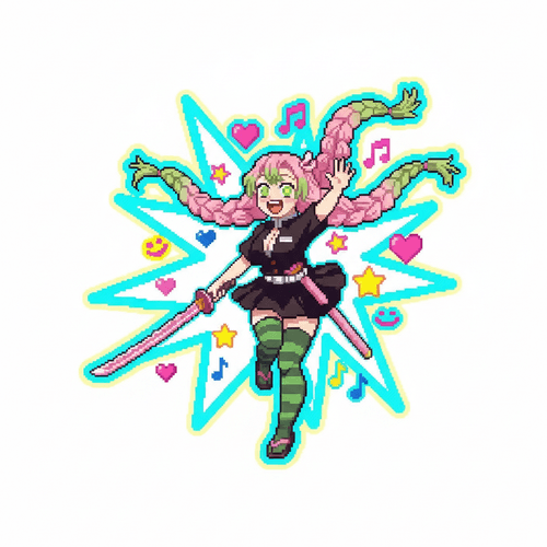 Pixel Art - Happy