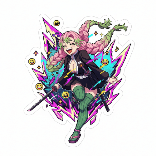 Pixel Art - Laughing