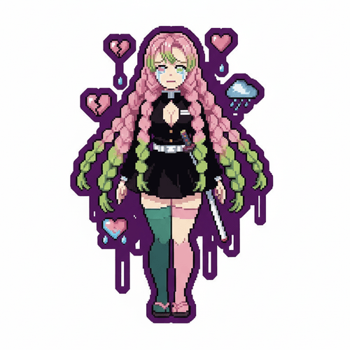 Pixel Art - Sad