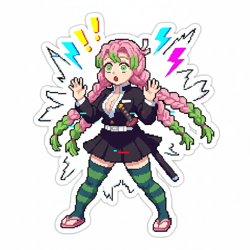 Pixel Art - Surprised