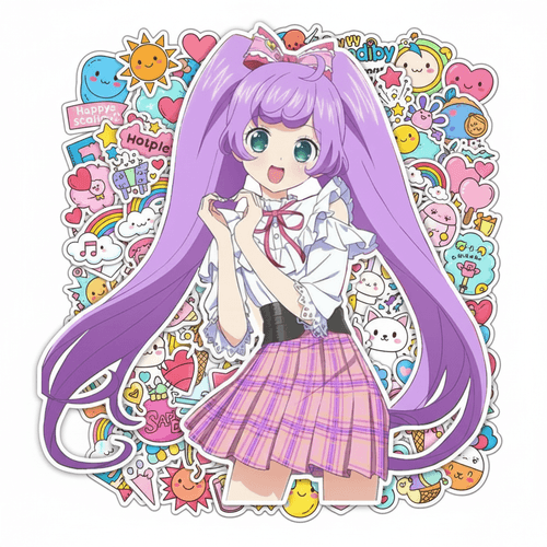 Sticker Bomb - Happy